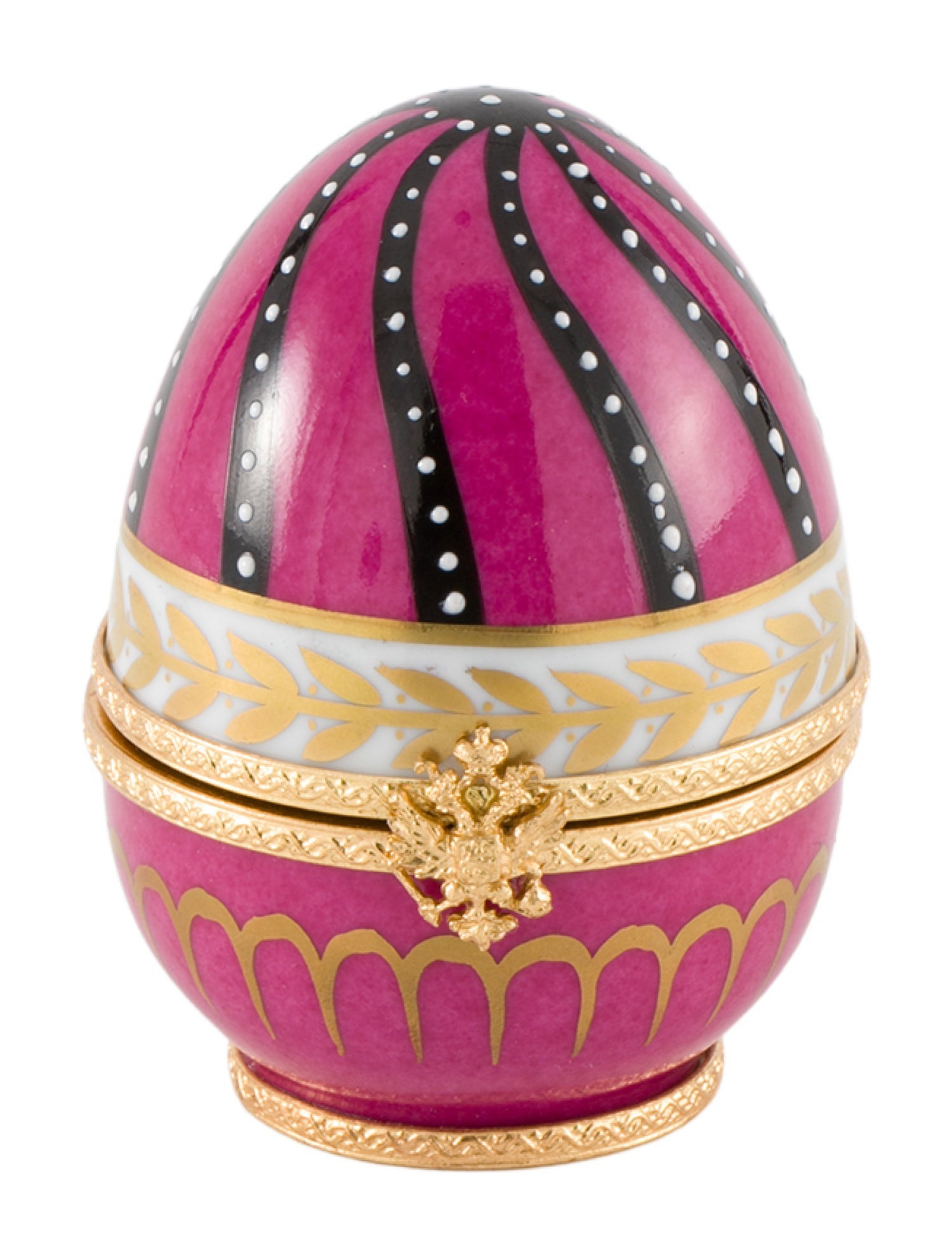 Fabergé Limoges Porcelain Dancer Surprise Egg