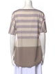 Fabiana Filippi Striped Crew Neck T-Shirt