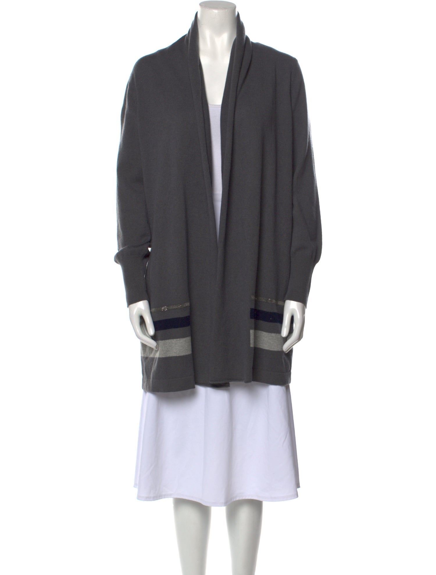 Fabiana Filippi Gray Fleece Wool Shirt main image 0