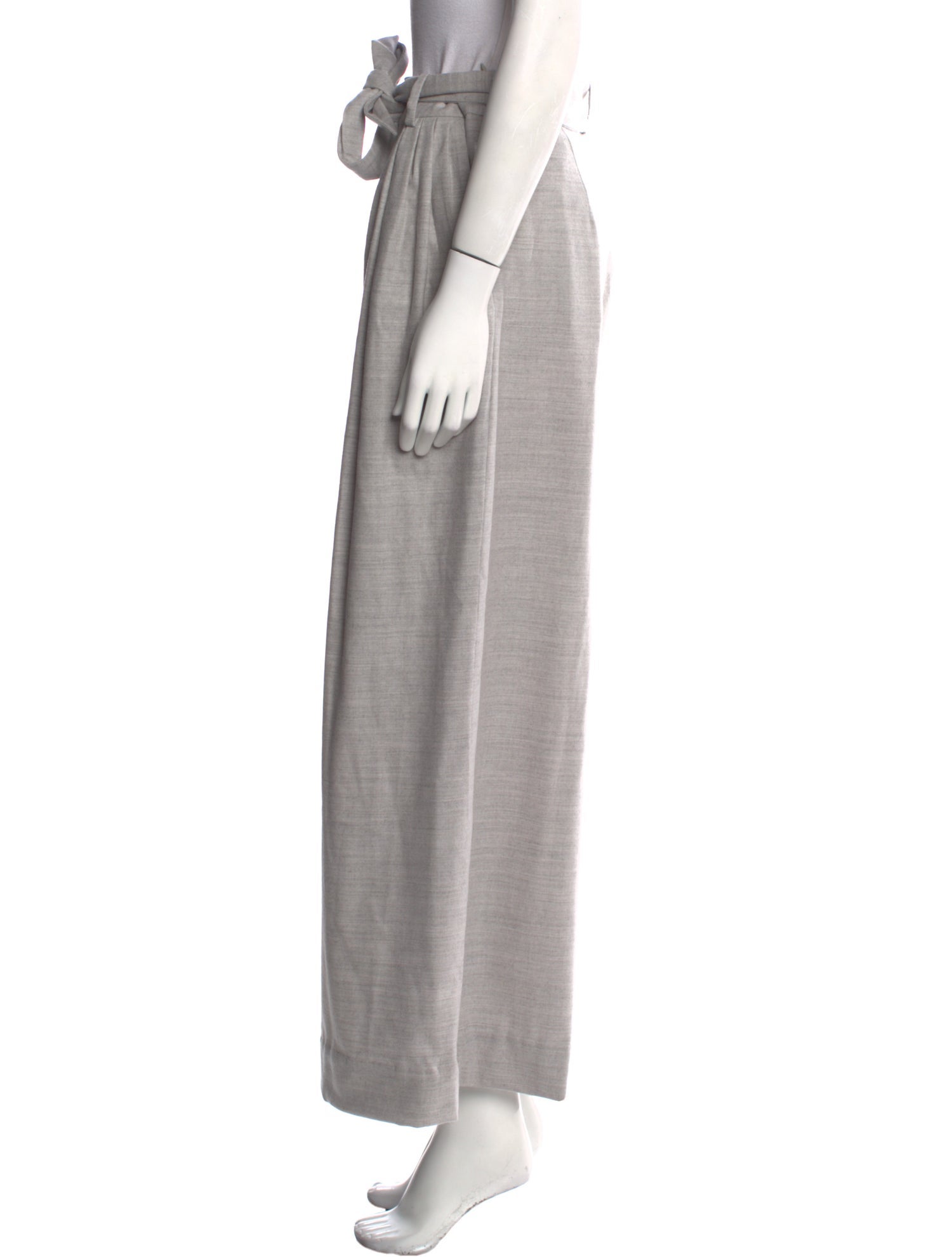 Fabiana Filippi Merino Wool Wide Leg Pants