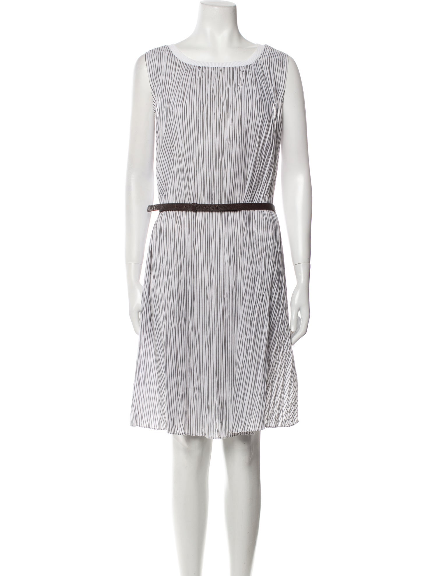 Fabiana Filippi Striped Knee-Length Dress w/ Tags