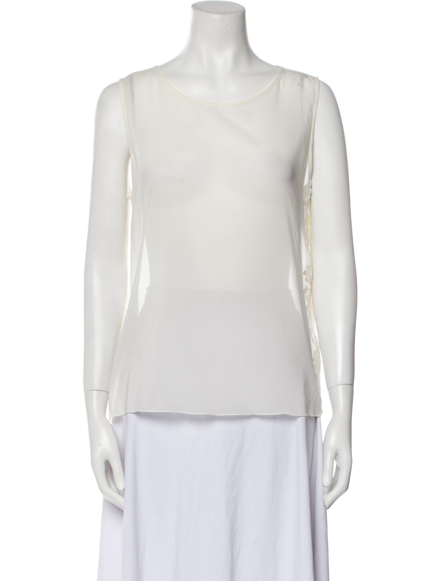 FABIANA FILIPPI Silk Mix Top Size M