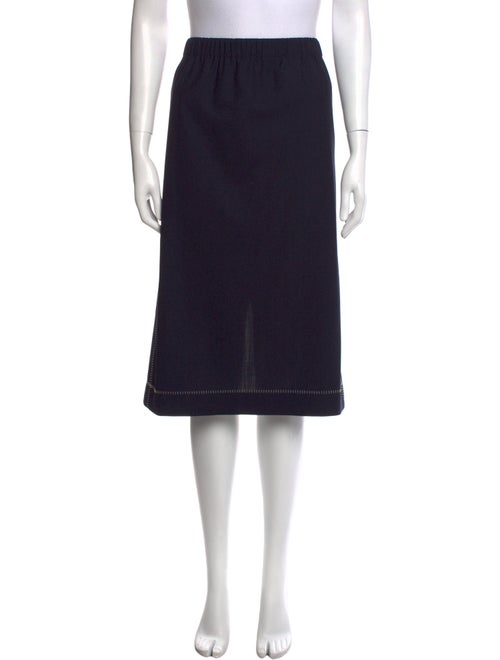 Fabiana Filippi Merino Wool Knee-Length Skirt