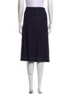 Fabiana Filippi Merino Wool Knee-Length Skirt