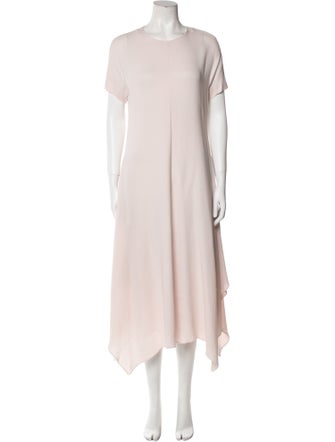 Fabiana Filippi Crew Neck Long Dress