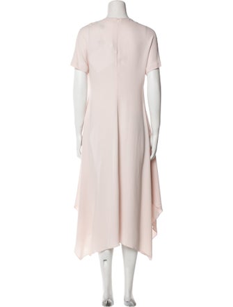 Fabiana Filippi Crew Neck Long Dress