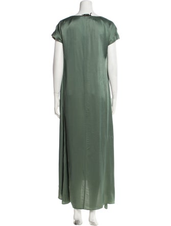 Fabiana Filippi V-Neck Long Dress
