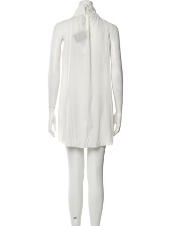 Fabiana Filippi Silk Mini Dress