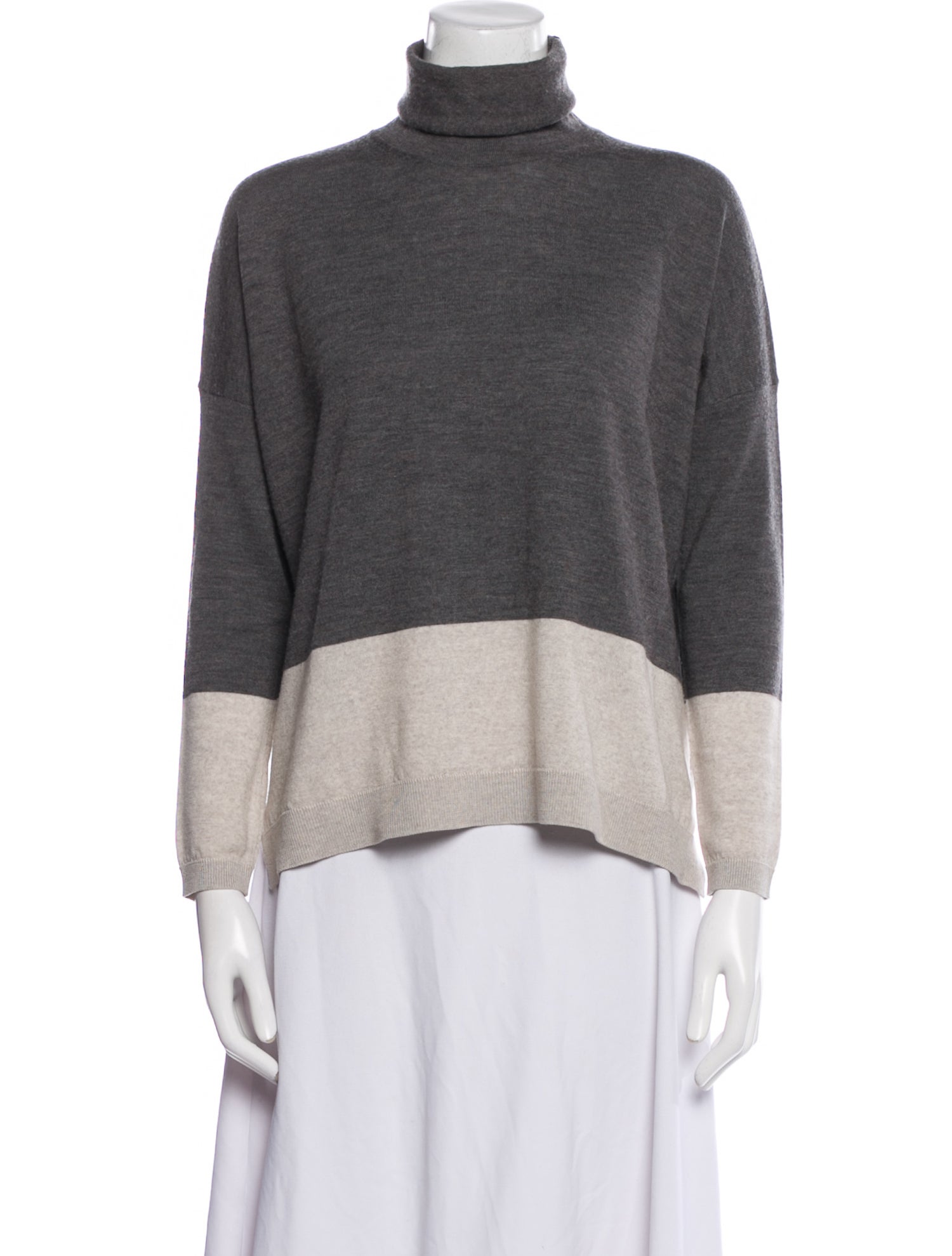 Fabiana Filippi Gray Fleece Wool Shirt main image 1