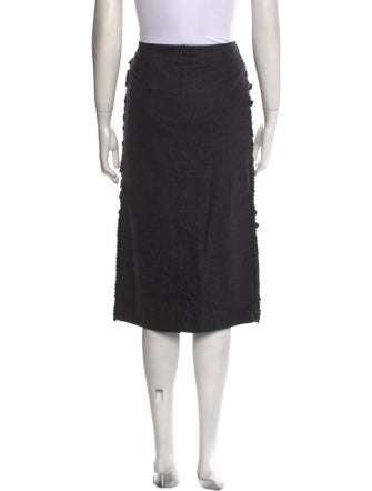 Fabiana Filippi Merino Wool Knee-Length Skirt