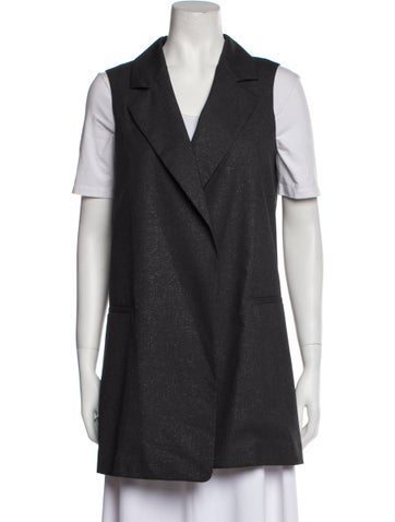 Fabiana Filippi Jackets Merino Wool Vest Us4, It40 | S
