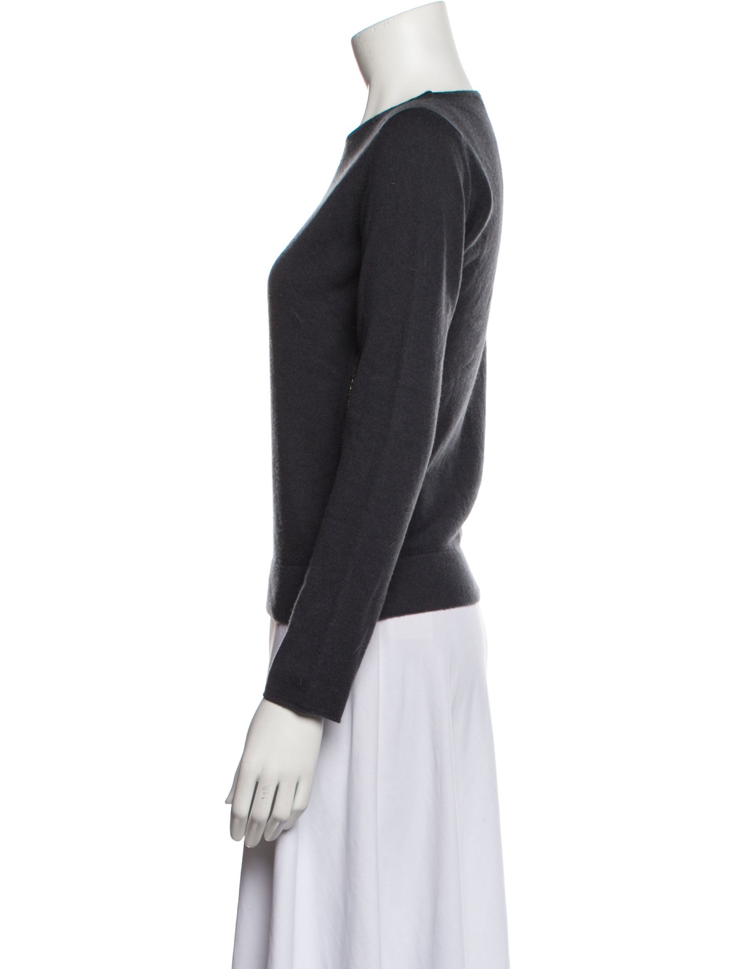Fabiana Filippi Merino Wool Bateau Neckline Sweater