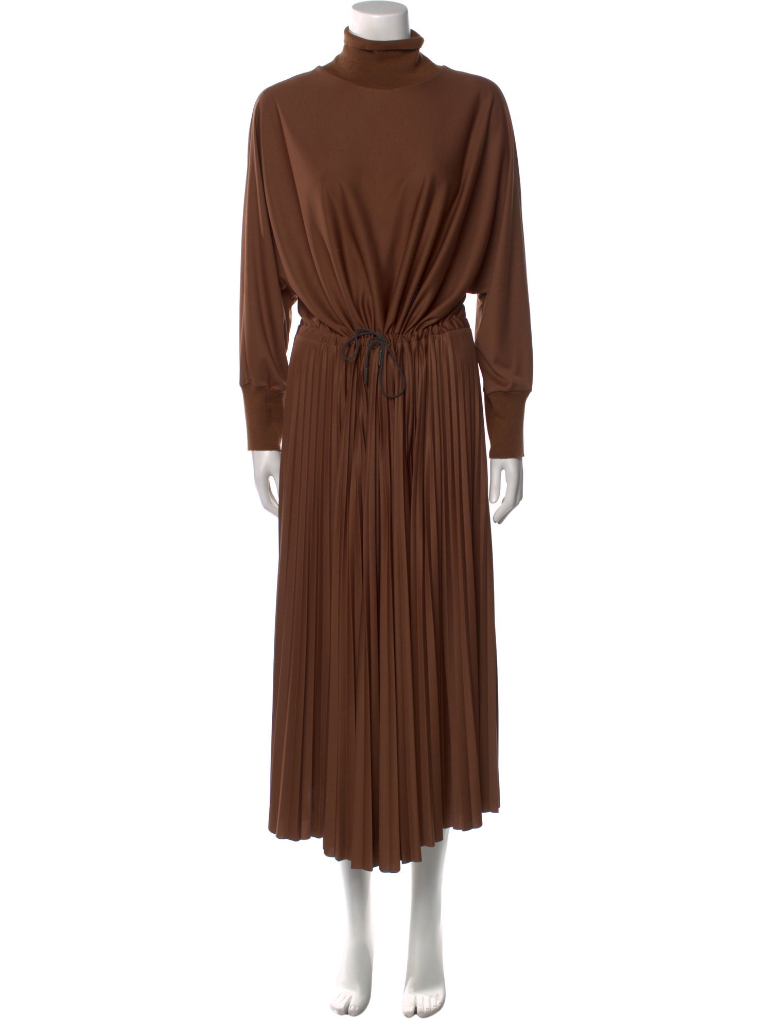Fabiana Filippi Turtleneck Long Dress