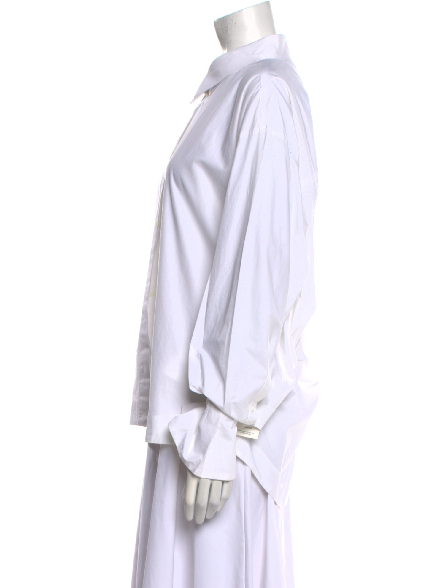 Fabiana Filippi Long Sleeve Button-Up Top