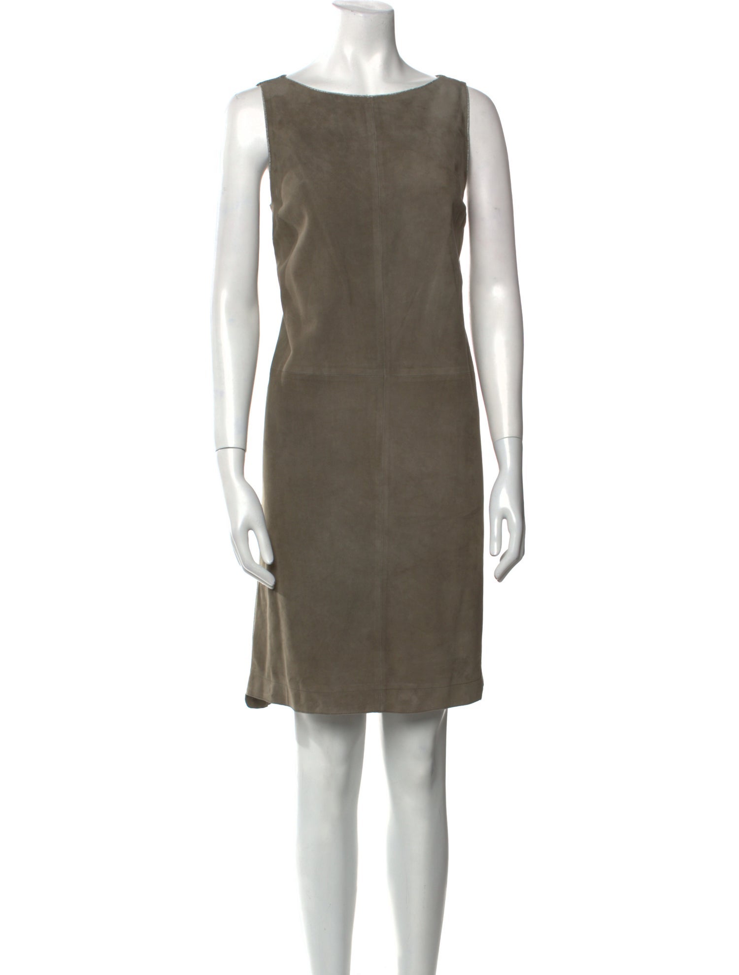 Fabiana Filippi Bateau Neckline Mini Dress