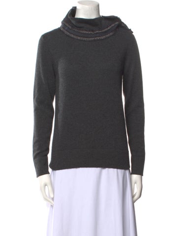 Fabiana Filippi Knitwear Cashmere Turtleneck Sweater S