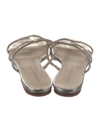 Fabiana Filippi Leather Slides