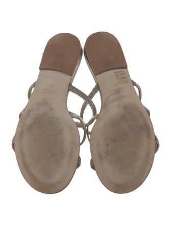 Fabiana Filippi Leather Slides