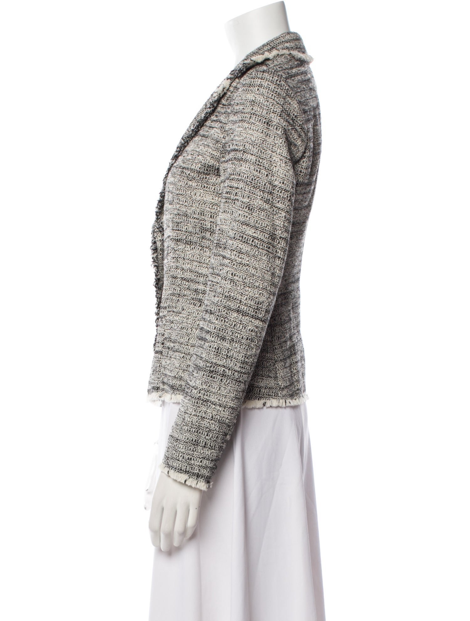 Fabiana Filippi Tweed Pattern Blazer