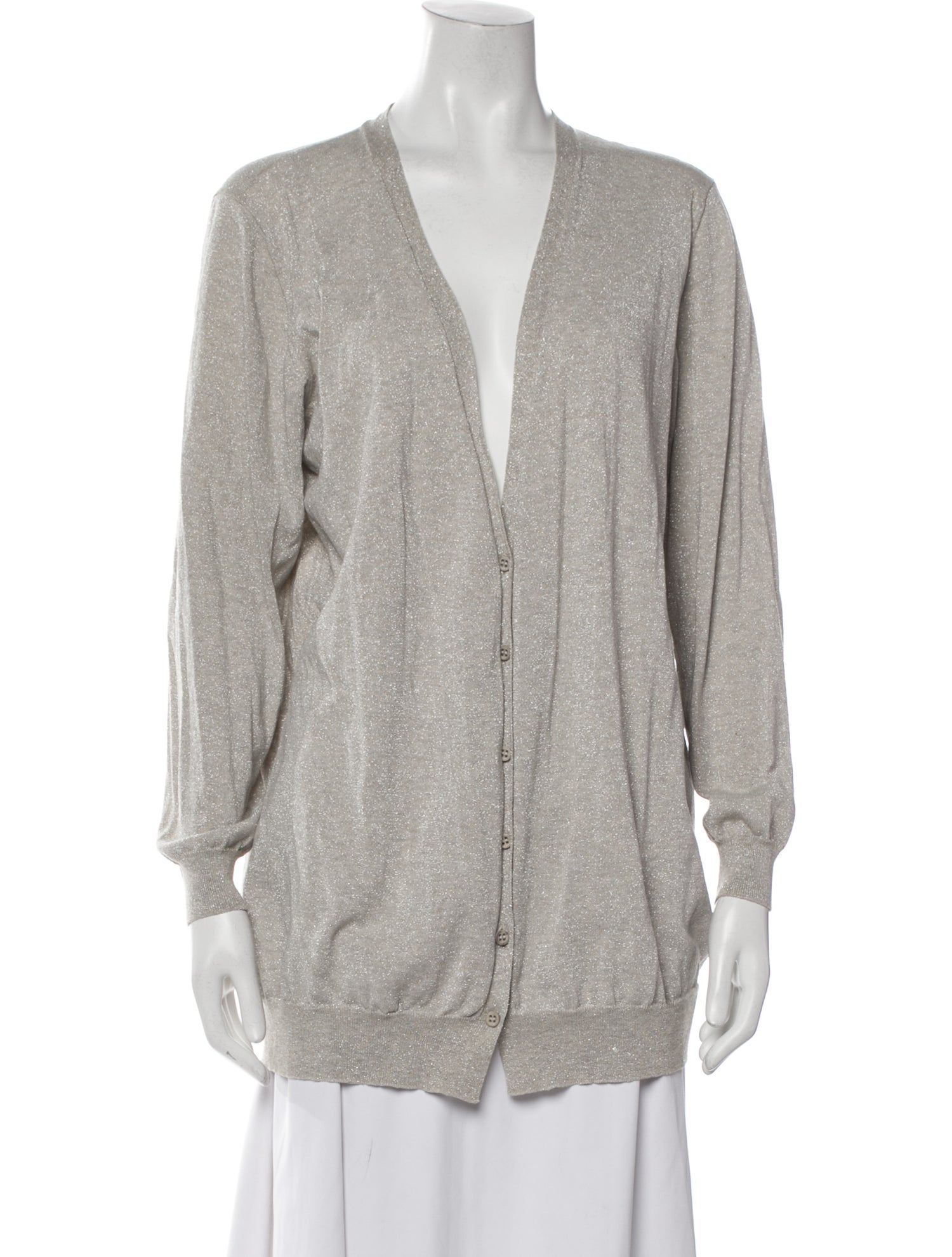 Fabiana Filippi Plunge Neckline Sweater