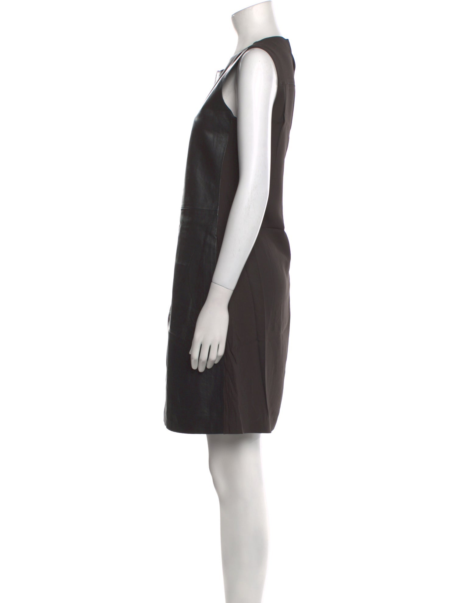 Fabiana Filippi Scoop Neck Knee-Length Dress