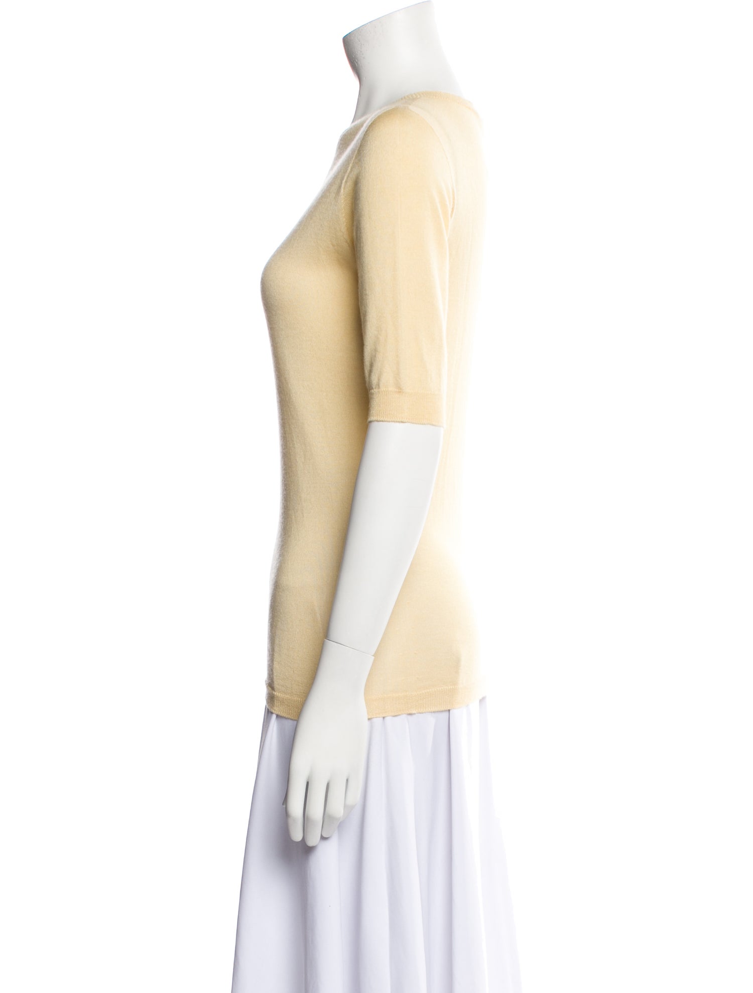 Fabiana Filippi Cashmere Bateau Neckline Sweater