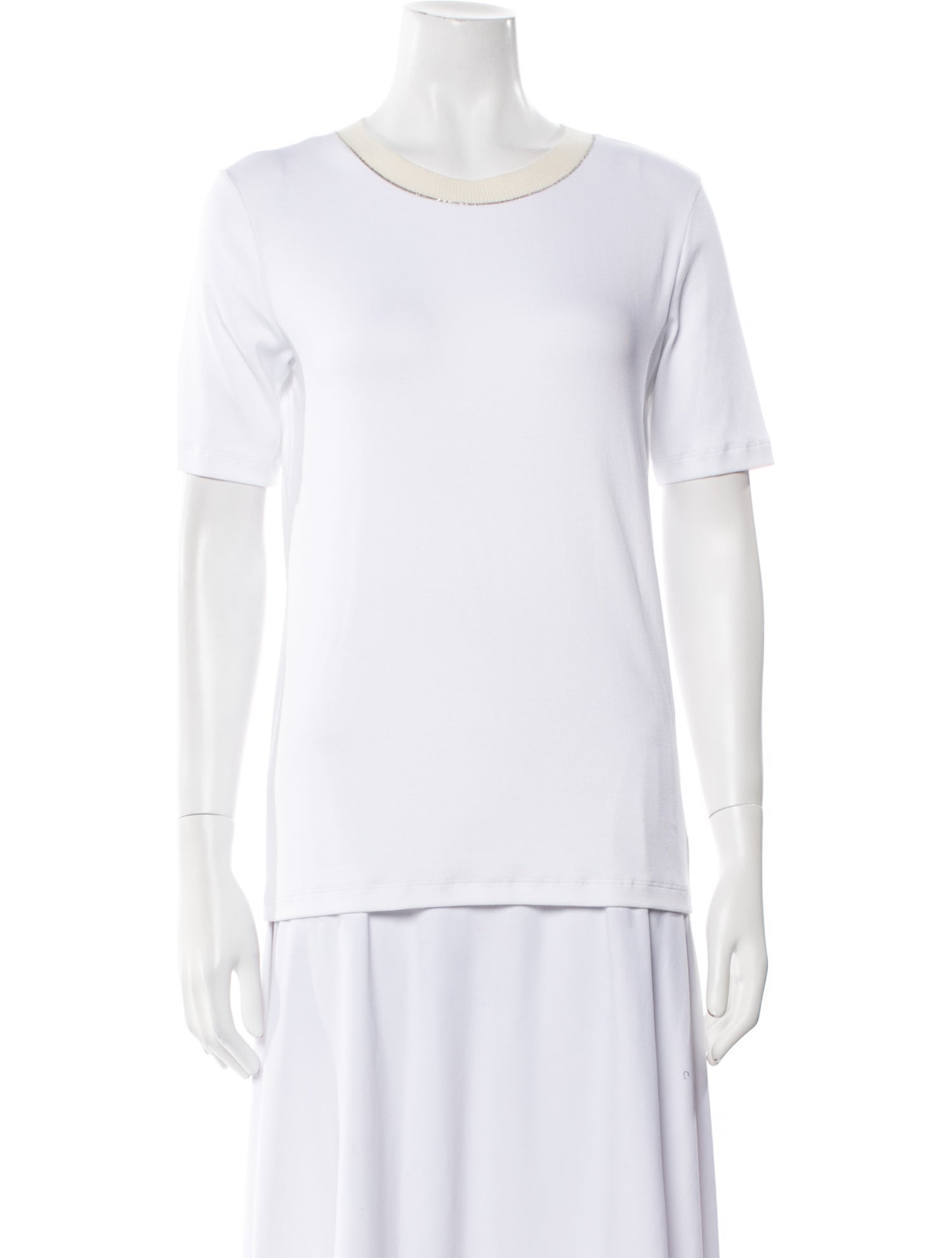 Fabiana Filippi Crew Neck Short Sleeve T-Shirt w/ Tags