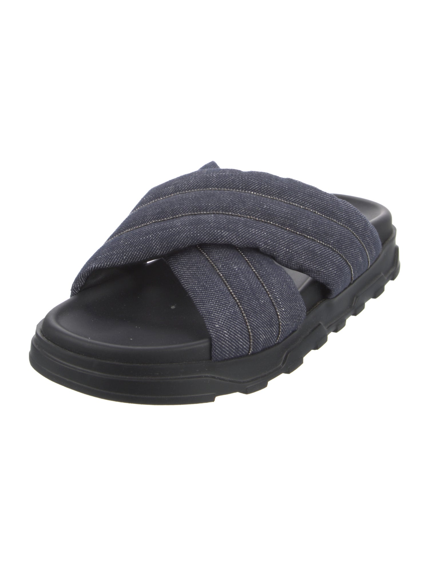 Fabiana Filippi Denim Slides
