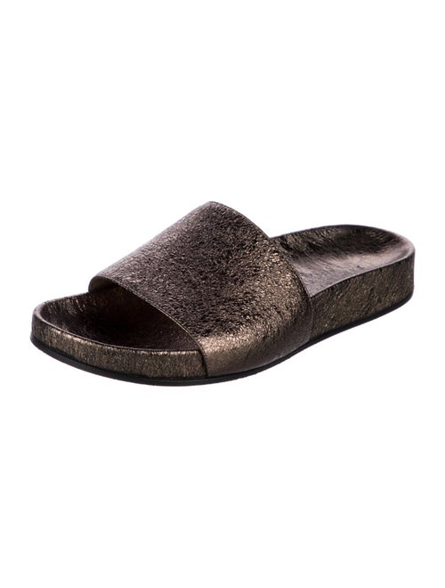 Fabiana Filippi Leather Slides