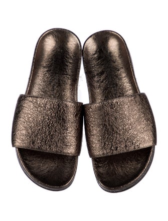 Fabiana Filippi Leather Slides