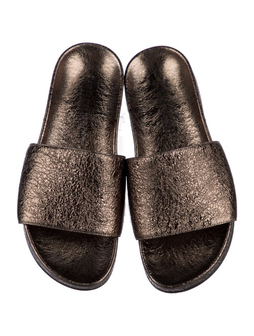 Fabiana Filippi Leather Slides