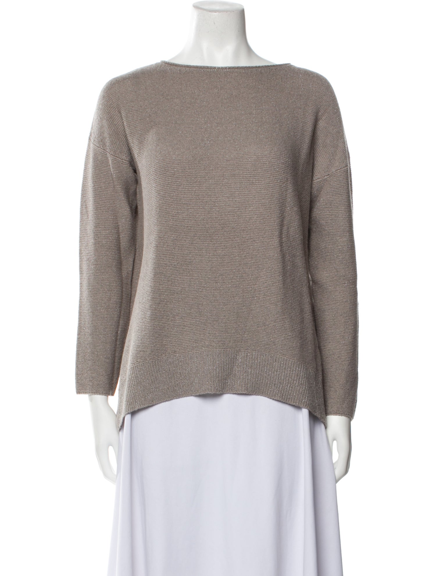 Fabiana Filippi Bateau Neckline Sweater