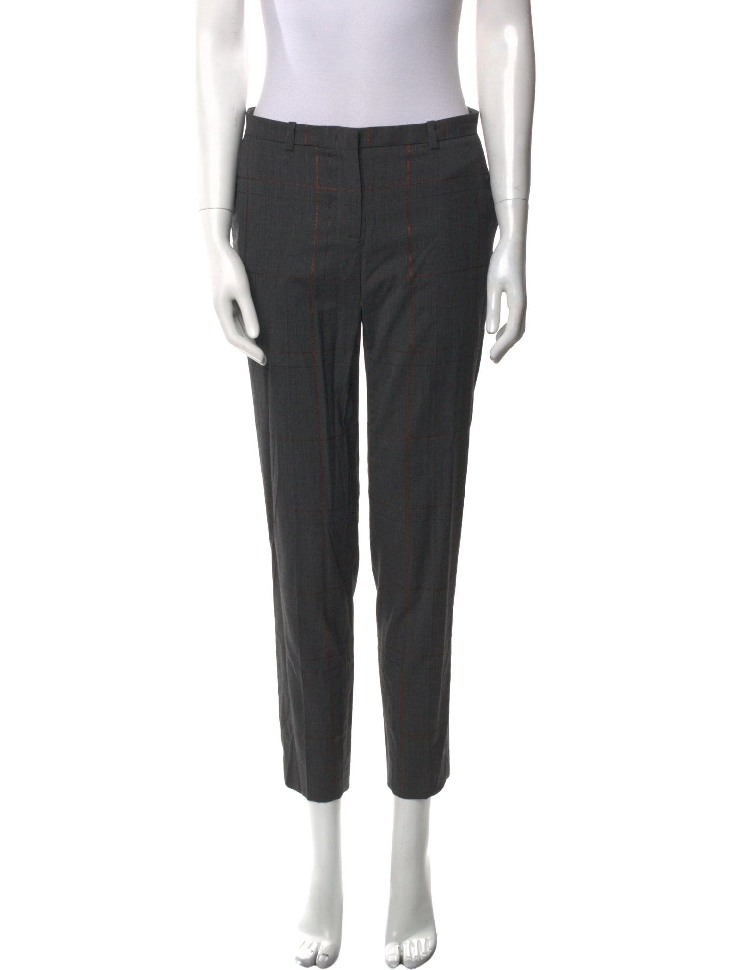 Fabiana Filippi Virgin Wool Skinny Leg Pants