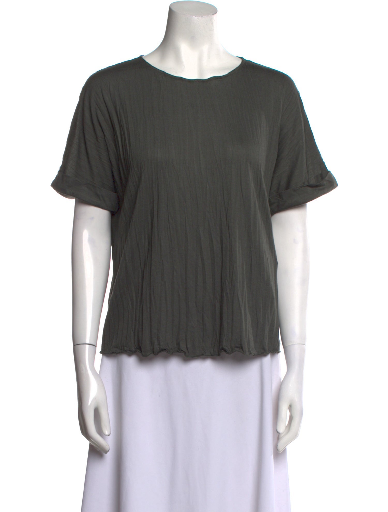 Fabiana Filippi Scoop Neck Short Sleeve T-Shirt