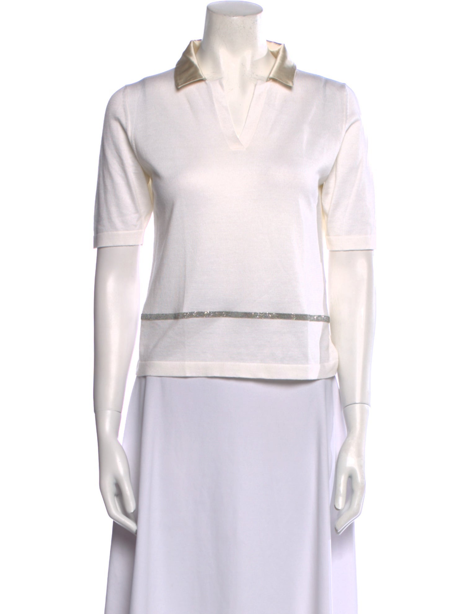 Fabiana Filippi Short Sleeve Polo