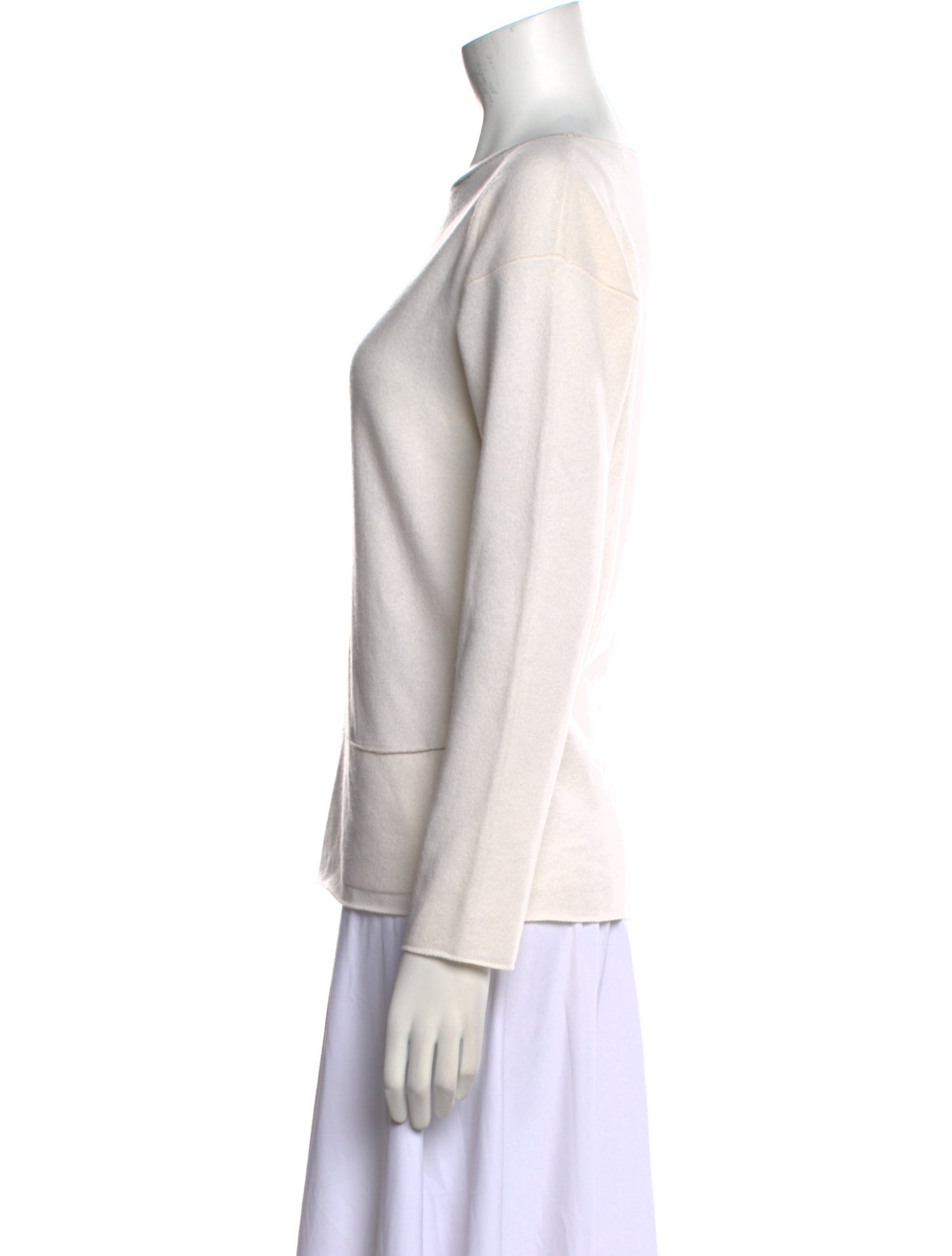 Fabiana Filippi Merino Wool Bateau Neckline Sweater