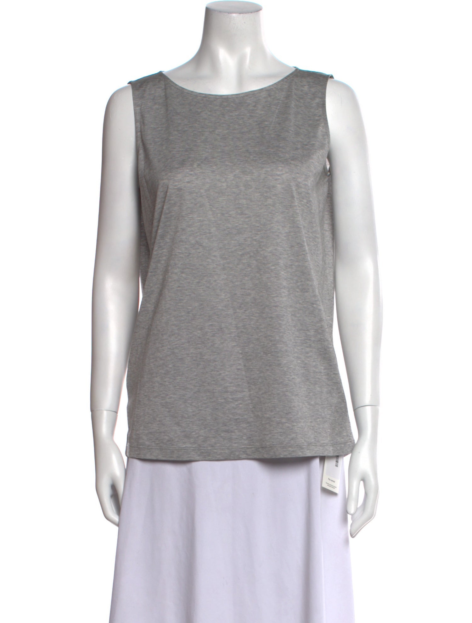 Fabiana Filippi Scoop Neck Sleeveless Top