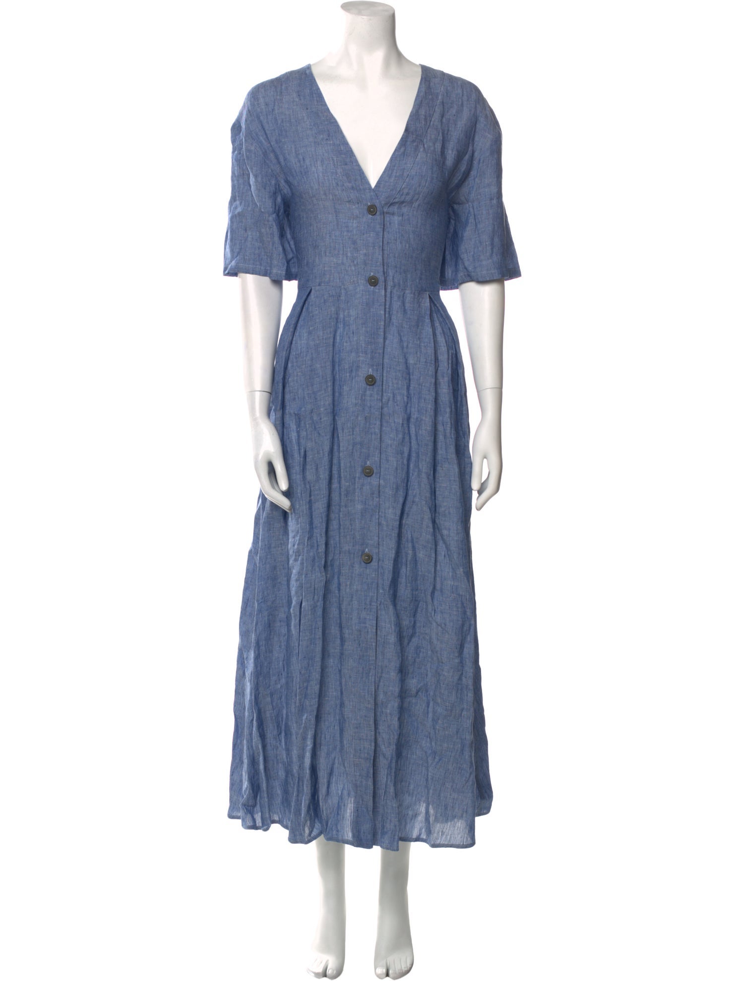 Fabiana Filippi Linen Long Dress