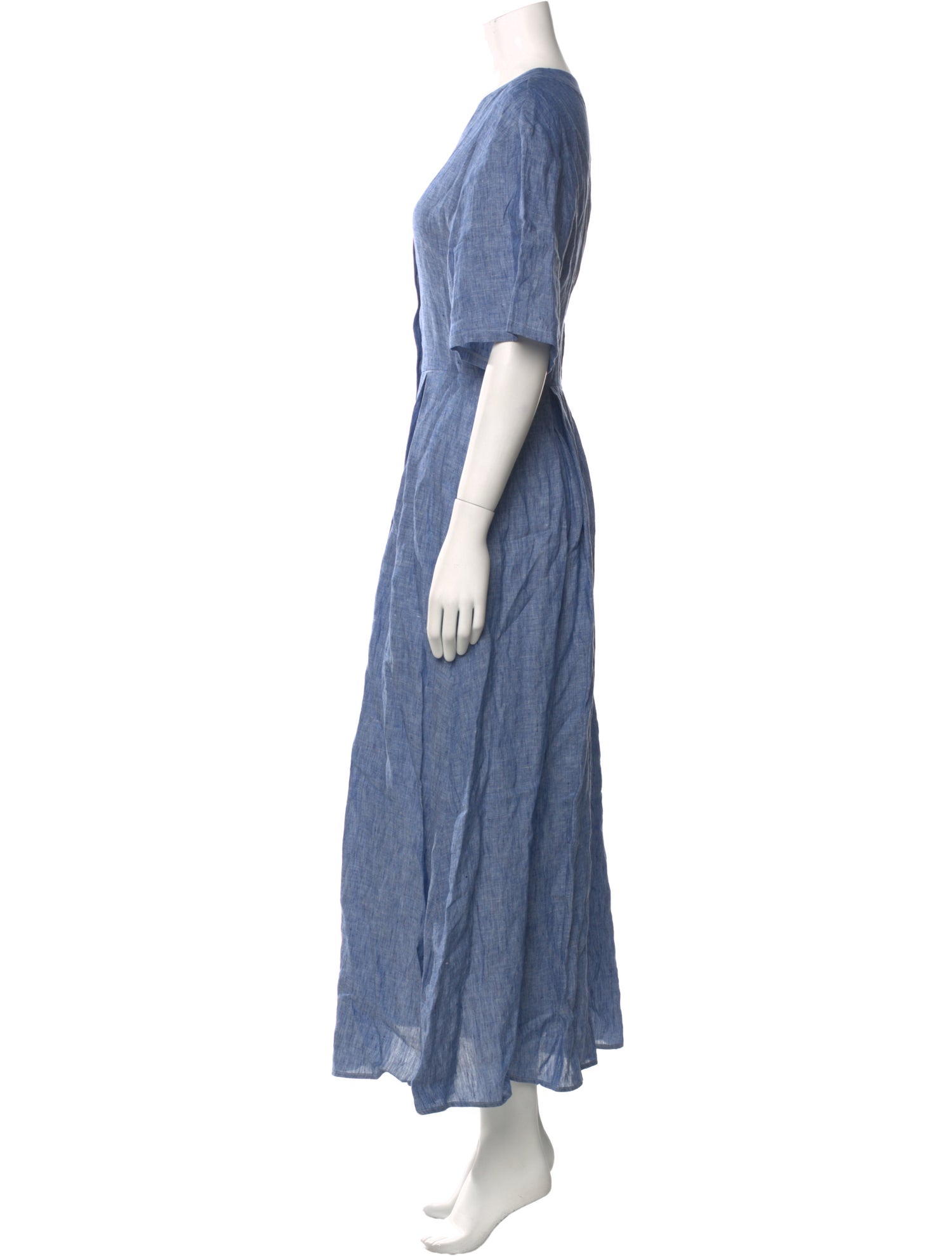 Fabiana Filippi Linen Long Dress