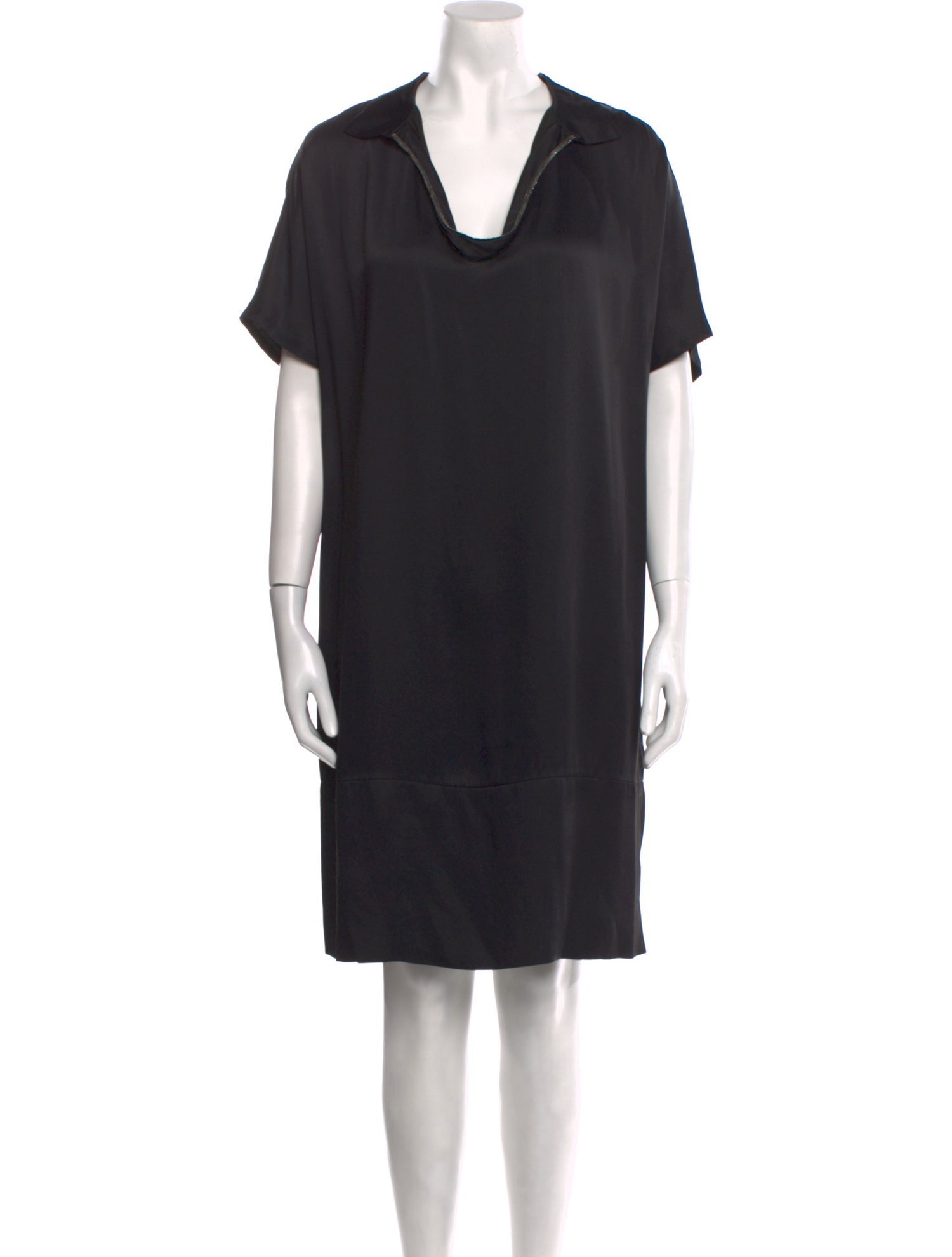 Fabiana Filippi Cowl Neck Knee-Length Dress w/ Tags