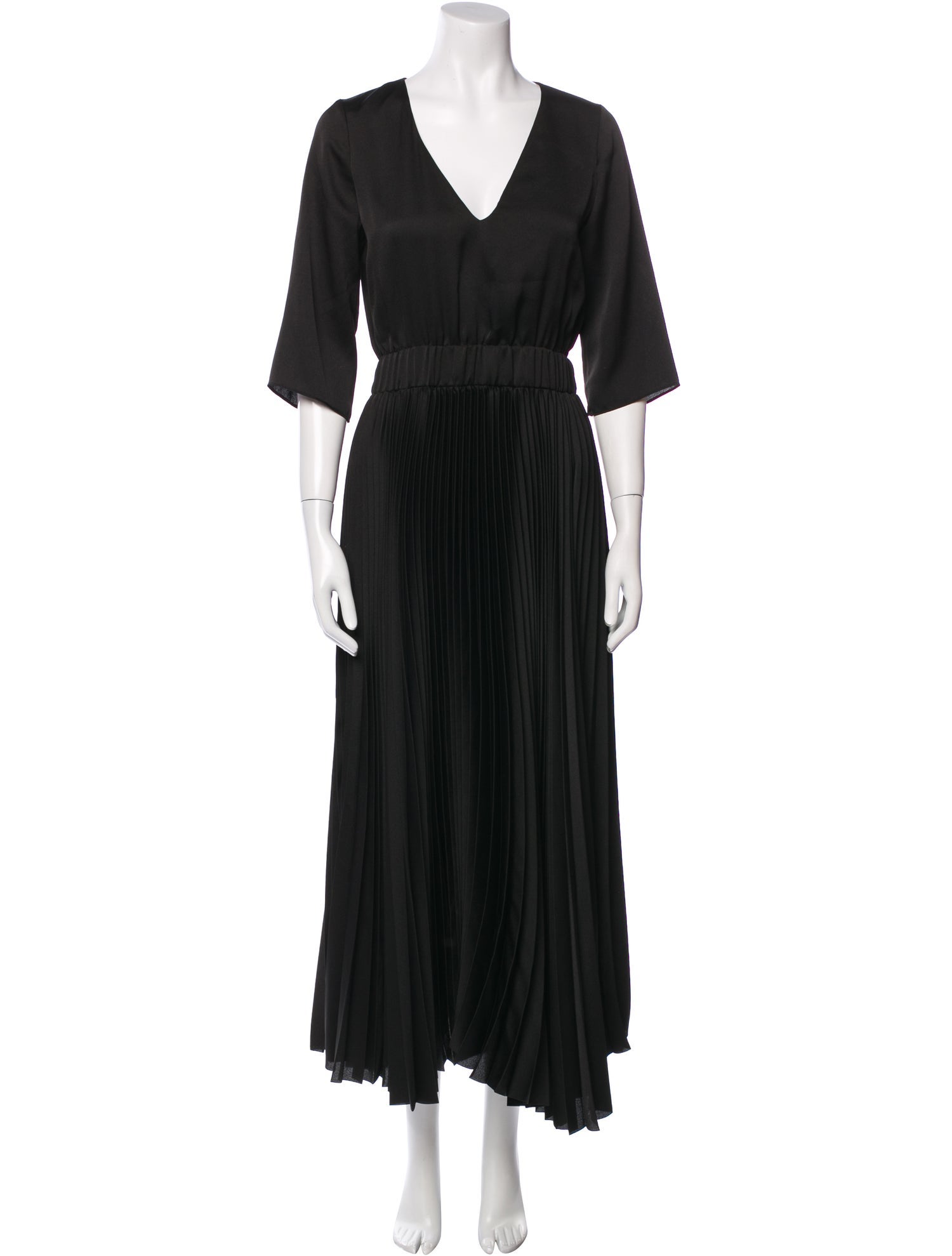 Fabiana Filippi V-Neck Long Dress