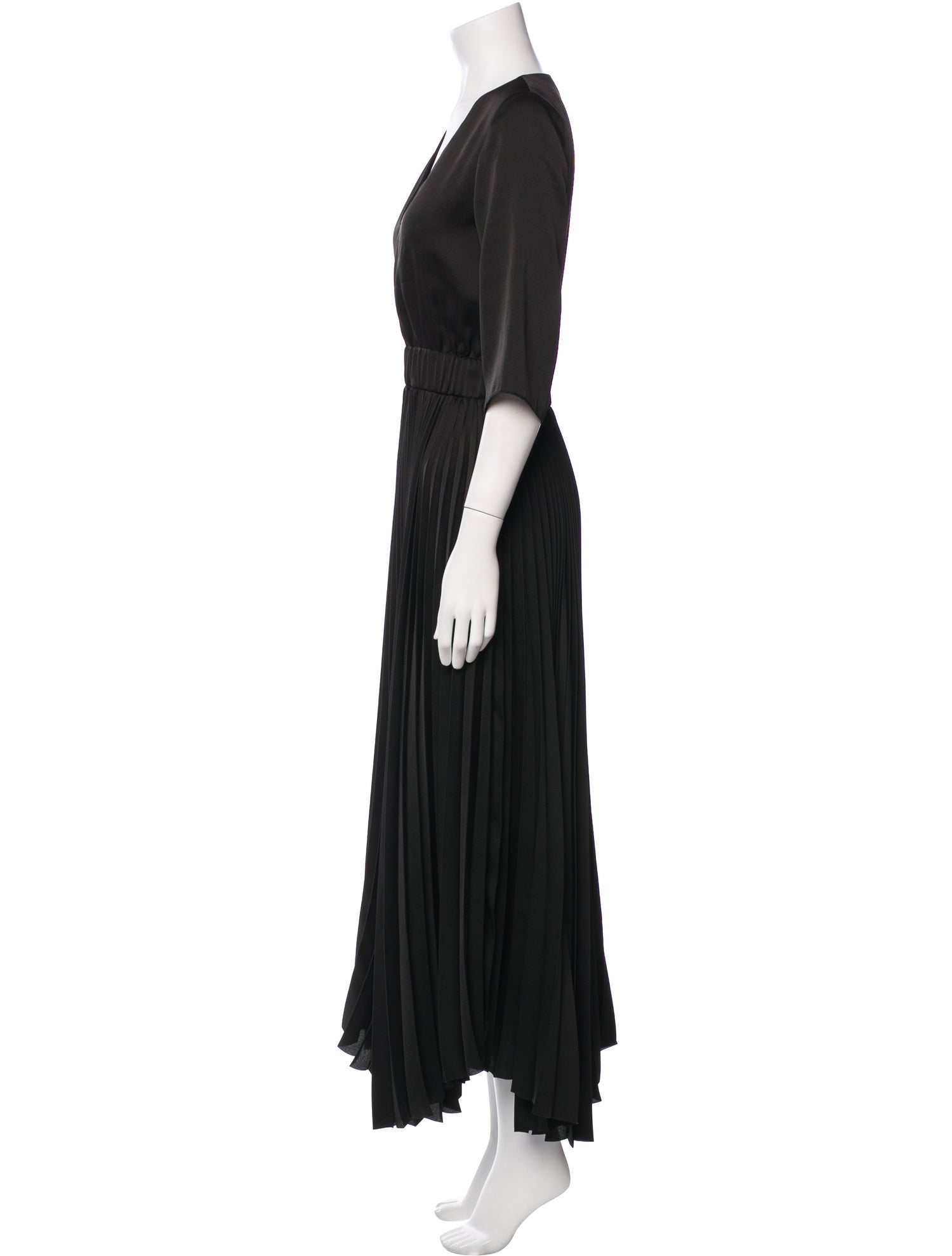 Fabiana Filippi V-Neck Long Dress
