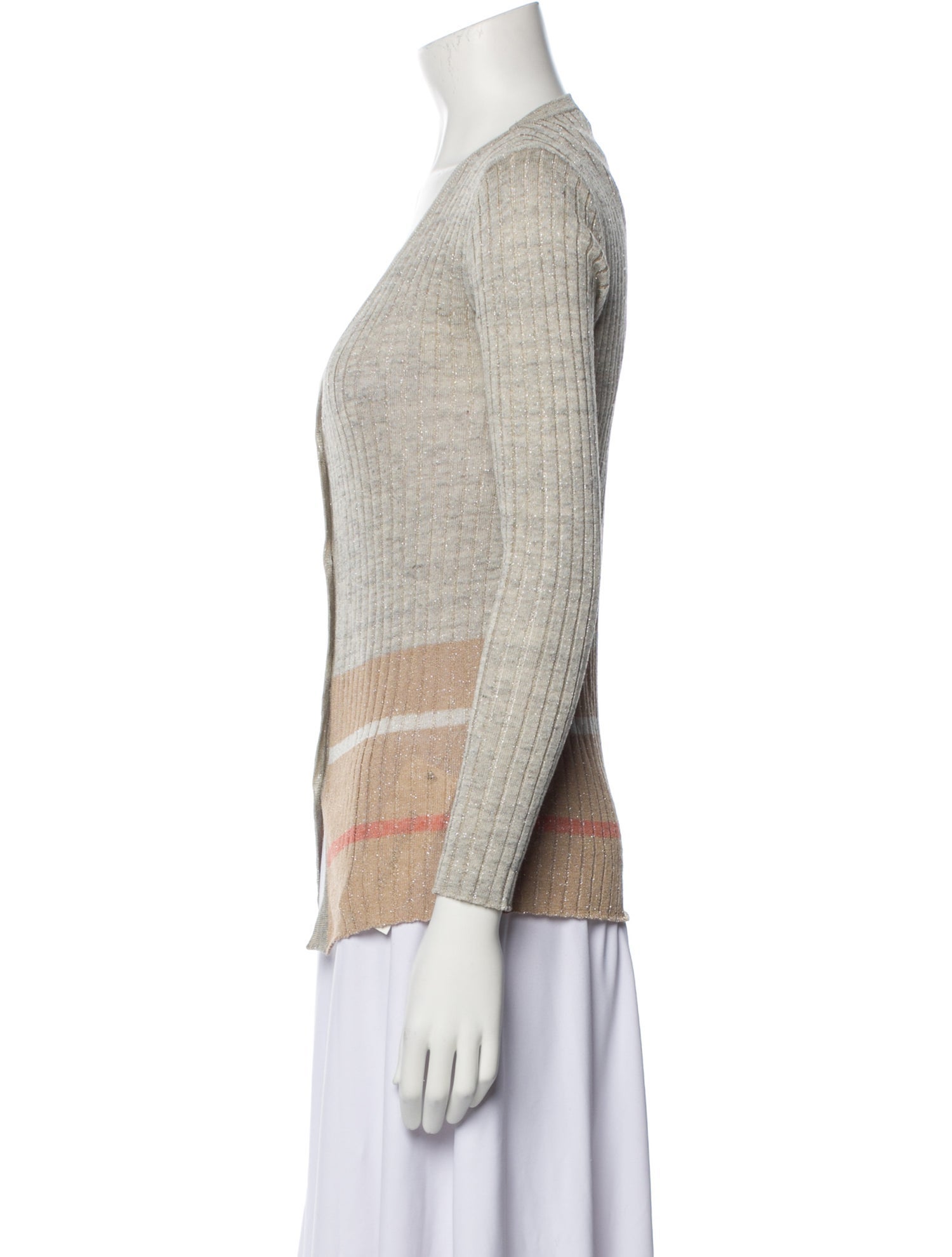 Fabiana Filippi Linen V-Neck Sweater
