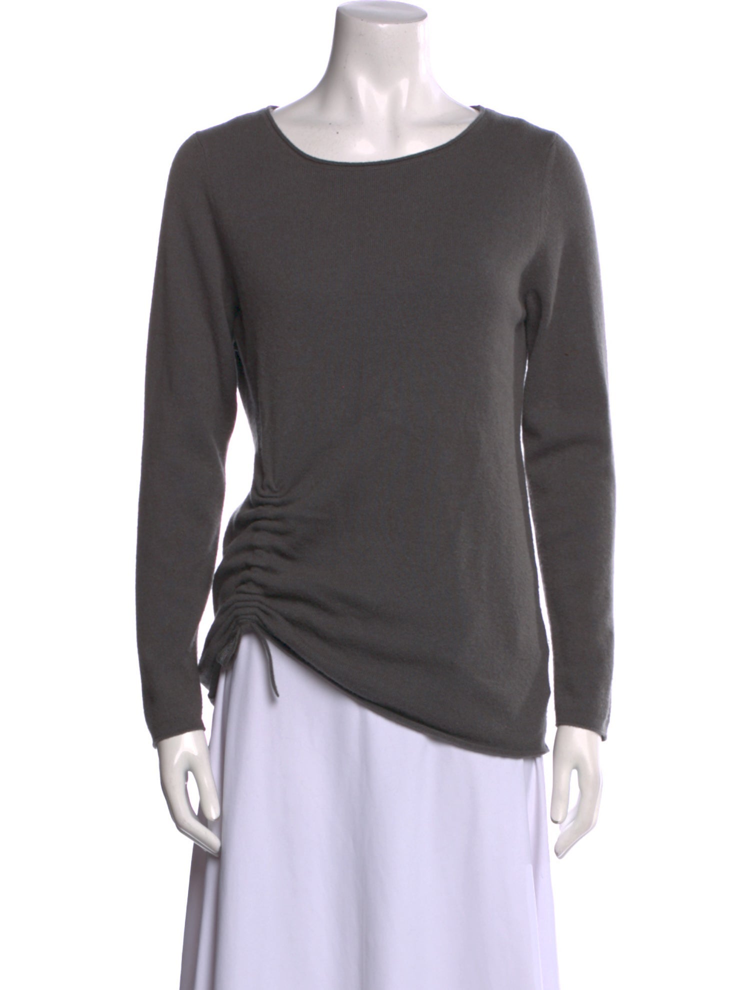 Fabiana Filippi Merino Wool Scoop Neck Sweater