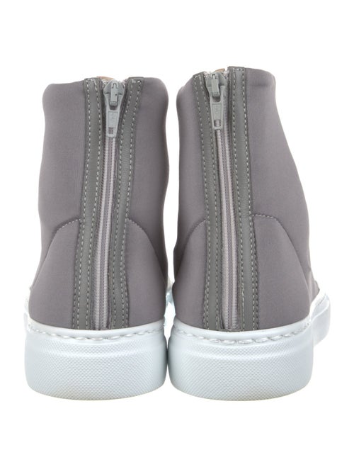 Fabiana Filippi Leather Colorblock Pattern Boots