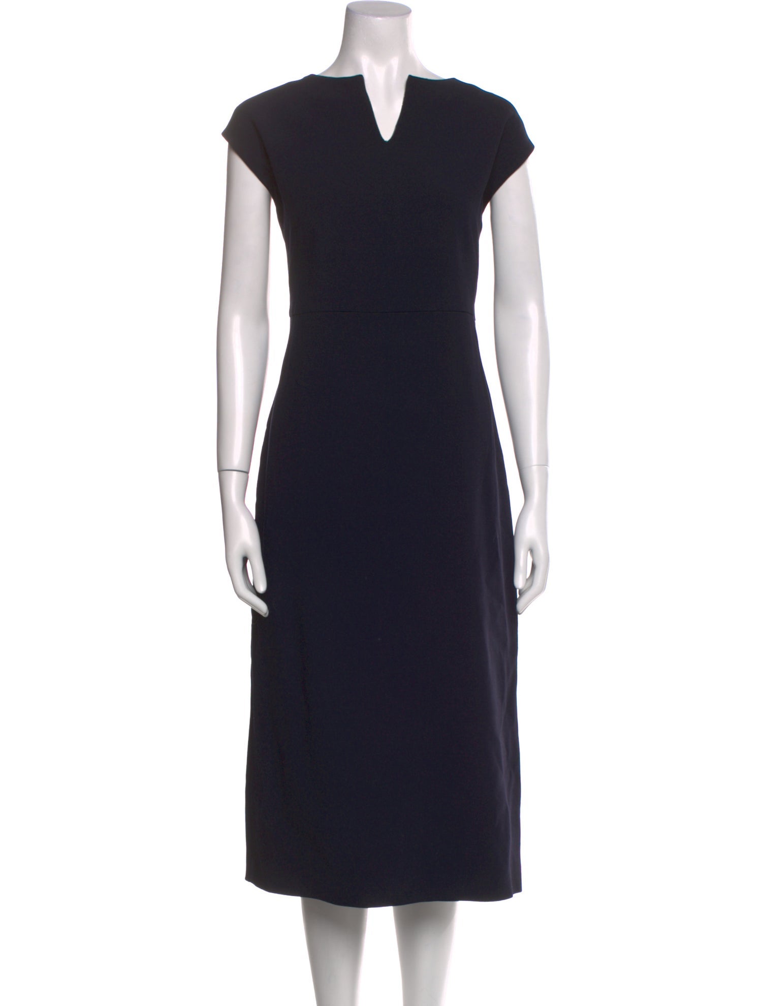 Fabiana Filippi V-Neck Midi Length Dress