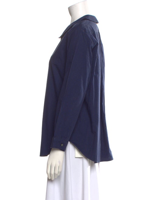 Fabiana Filippi Three-Quarter Sleeve Button-Up Top