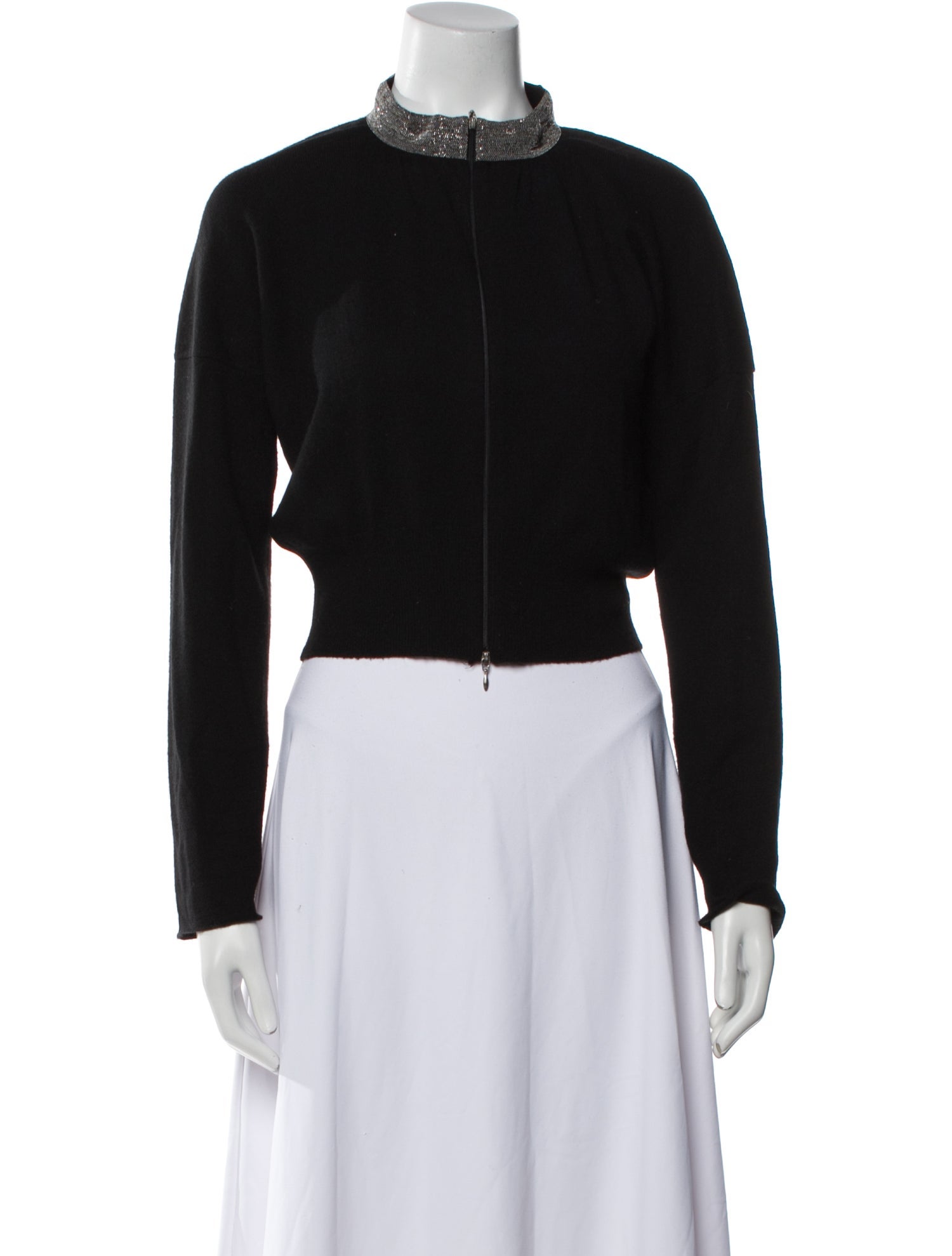 Fabiana Filippi Cashmere Mock Neck Sweater