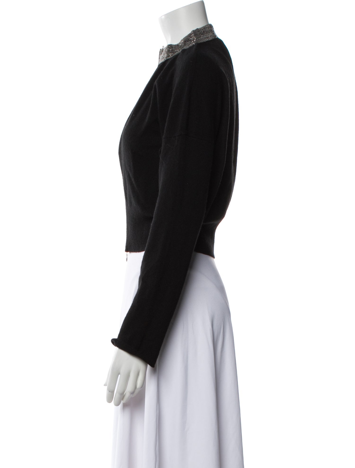 Fabiana Filippi Cashmere Mock Neck Sweater
