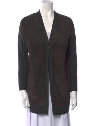 Fabiana Filippi Merino Wool Colorblock Pattern Sweater